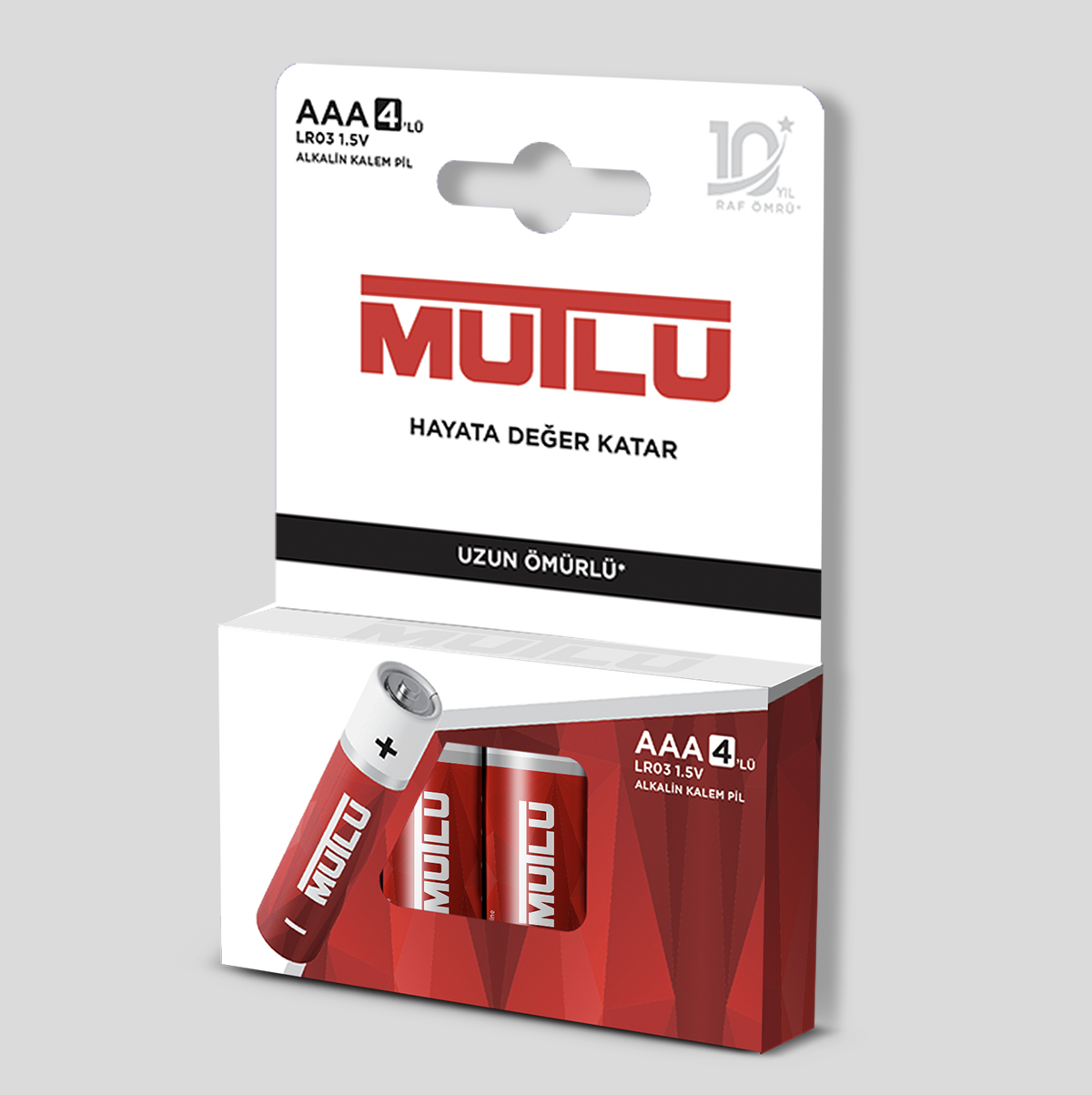 Mutlu AAA Kalem Pil Kullanım Kılavuzu